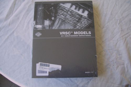 Harley nos 2011 vrsc -v rod service manual!! free shipping!!