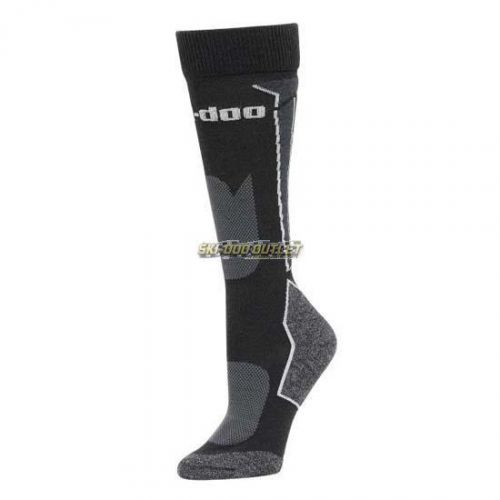 2017 ski-doo ladies&#039;  active / race socks - black