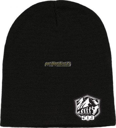 509 evolution knit beanie -black