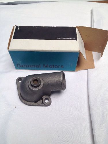 Gm thermostat housing &#034;water neck&#034; unique standard outlet  aluminum