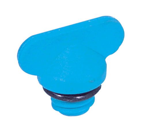 Mercruiser manifold drain plug 806608a1 blue plastic pr