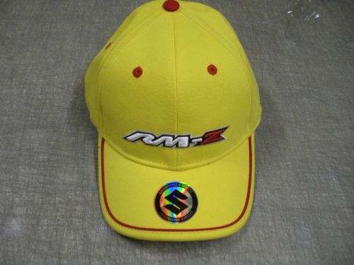 Suzuki rm-z fitted hat-  baseball cap - yellow
