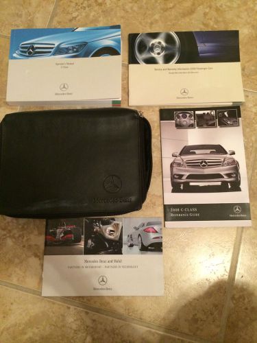 2008 mercedes-benz c-class owner manual ( free shipping )