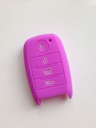 Purple protective key cover protector remote for kia k3 cerato optima forte rio