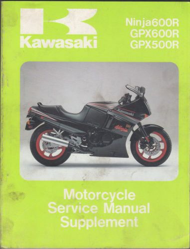 1988 kawasaki motorcycle ninja600r, gpx500r/600r supplement service manual (151)