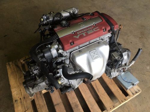 Jdm honda accord h22a euro r type s 97-01 2.2l dohc vtec engine 5 speed lsd t2w4