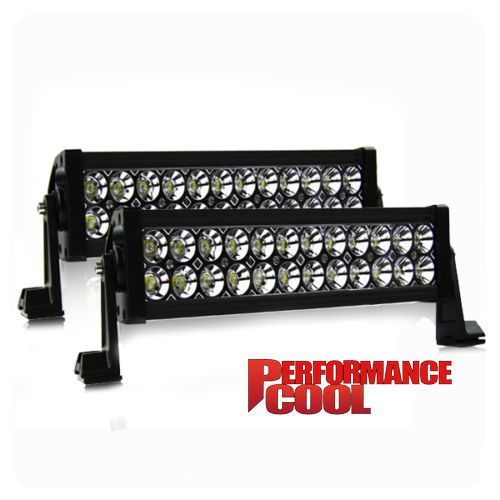 2pcs 72w led work light bar 13.5&#034; 4300lm spot beam for 4x4 offroad jeep lamp