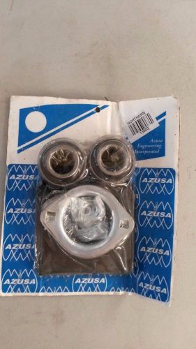 Azusa go-kart live axle bearing kit for 1in axle w/2-hole flangettes, new!!!!