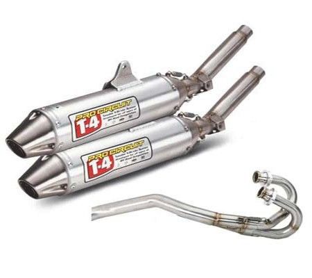 Pro circuit t-4 full exhaust system dual system (4qk087502)