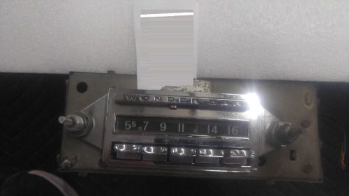 1958 - 1952 corvette radio wonder bar radio original
