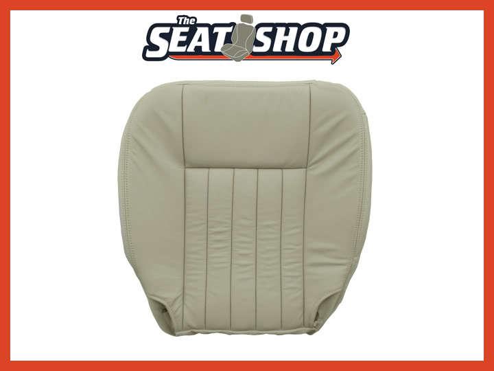 03 04 lincoln navigator light parchment leather seat cover lh bottom