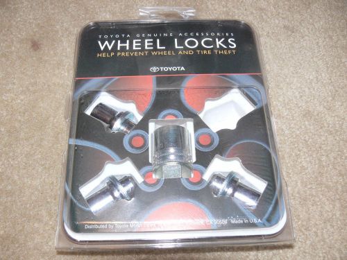 Genuine toyota parts wheel locks for toyota r/n 00276-00900