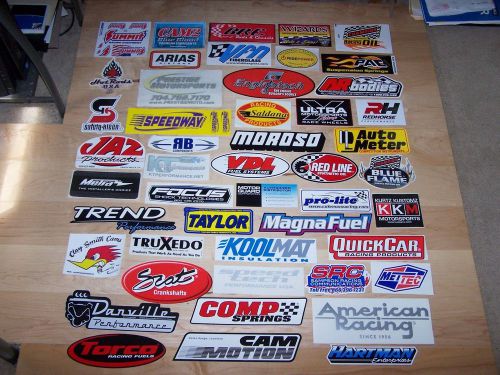 Lot of over 100  full size performance company  stickers
