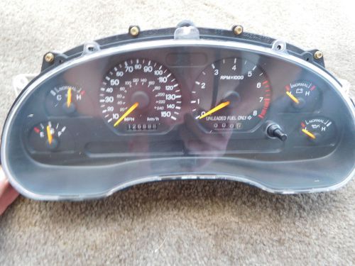 1996-98 ford mustang gt gauge cluster 150 mph sn95 126888k new gear installed