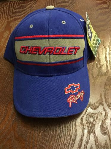 Chevrolet racing hat gm official licensed product.