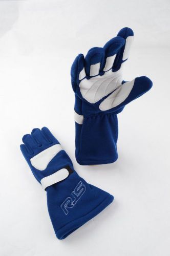 Rjs racing equipment sfi 3.3/20 racing gloves elite gloves sfi 20 blue size lrg