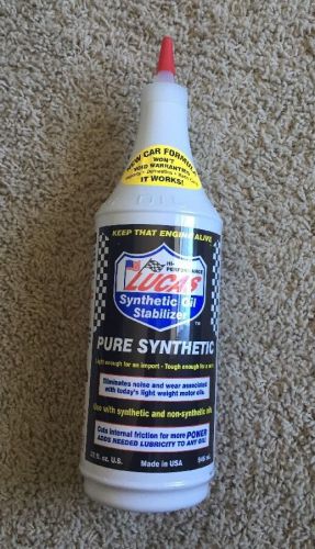 Lucas 10130 synthetic oil stabilizer. quart free shipping