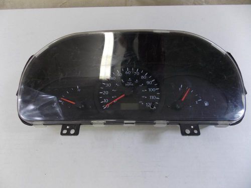 00-02 kia rio instrument cluster speedometer warranty #119
