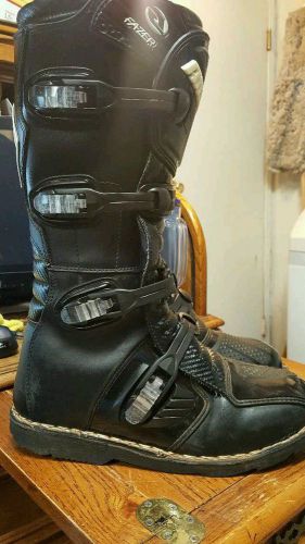 Answer size 12  motocross atv boots