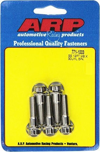 Arp 7711003 stainless 12-point metric bolt - 5 pack