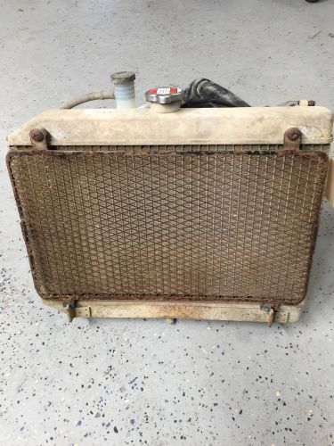 Suzuki king quad 450 700 750 radiator w/fan