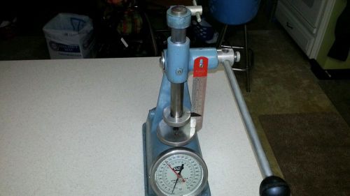 Nice clean  rimac 0-500 lbs valve / clutch spring tester / testing  made in usa