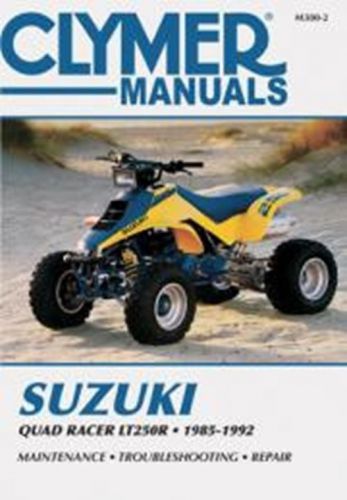 Clymer m380-2 service &amp; repair manual for 1985-92 suzuki lt250r quad racer
