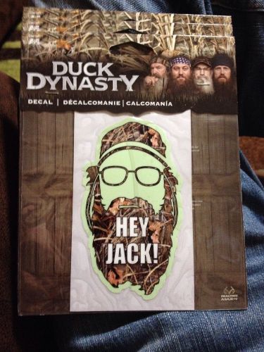 Duck dynasty car truck auto window decal/sticker uncle si hey jack! hunting gift