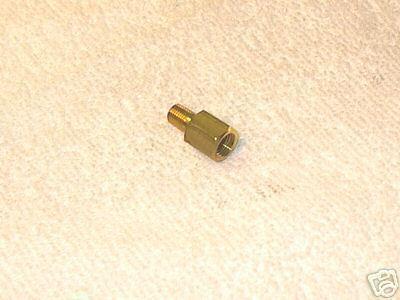 Nos nitrous fuel rail adapter, 1/8 x 1/16 in. npt, new