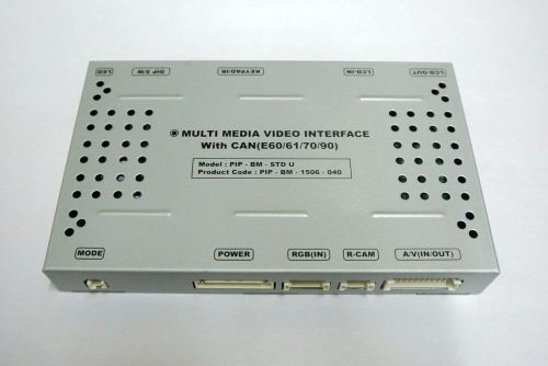 Multimedia video interface for bmw ccc e60/61/63 e70/71/e90/91/92/93 with pip