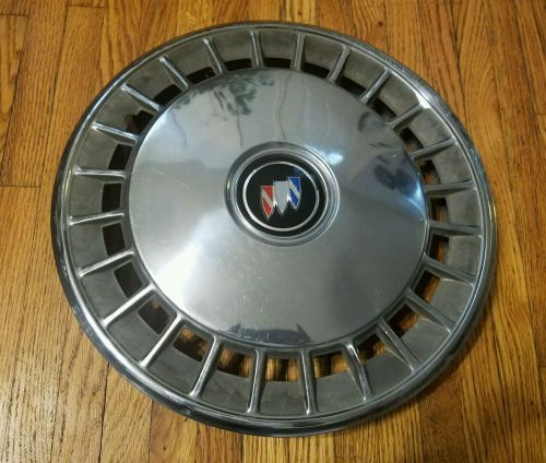 Rare oem 1995-96 buick century 14&#034; chrome hubcap wheel cover #1 gm p/n 10253655