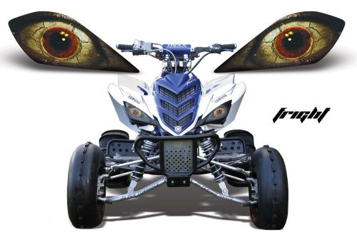 Amr headlight graphic decal cover yamaha raptor 700/350/250 yfz parts - fright