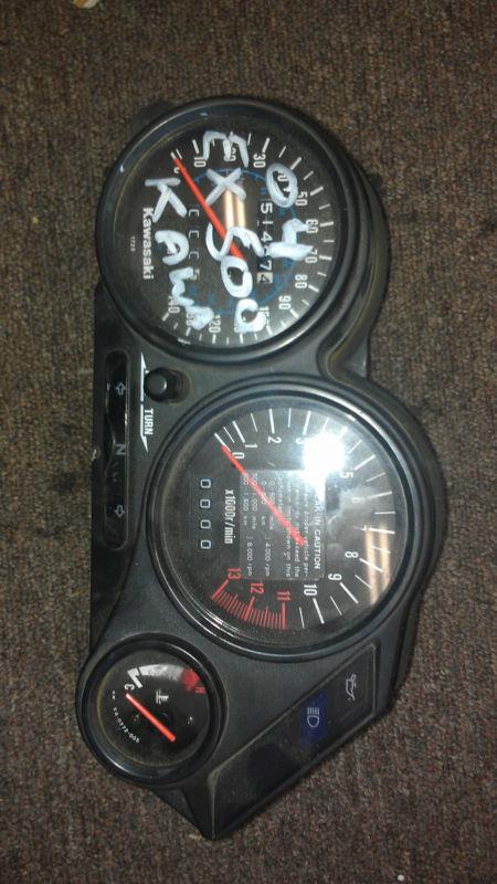 Used factory oem speedometer gauge cluster kawasaki ninja ex500 1987-2009
