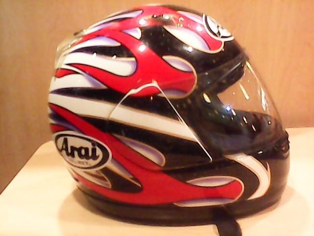 Arai quantum f haga medium race motorcycle helmet 