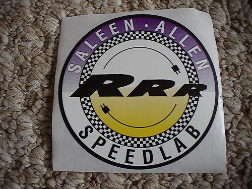 Saleen allen rrr speedlab race decal from 1997 ford mustang shelby boss s281 sr