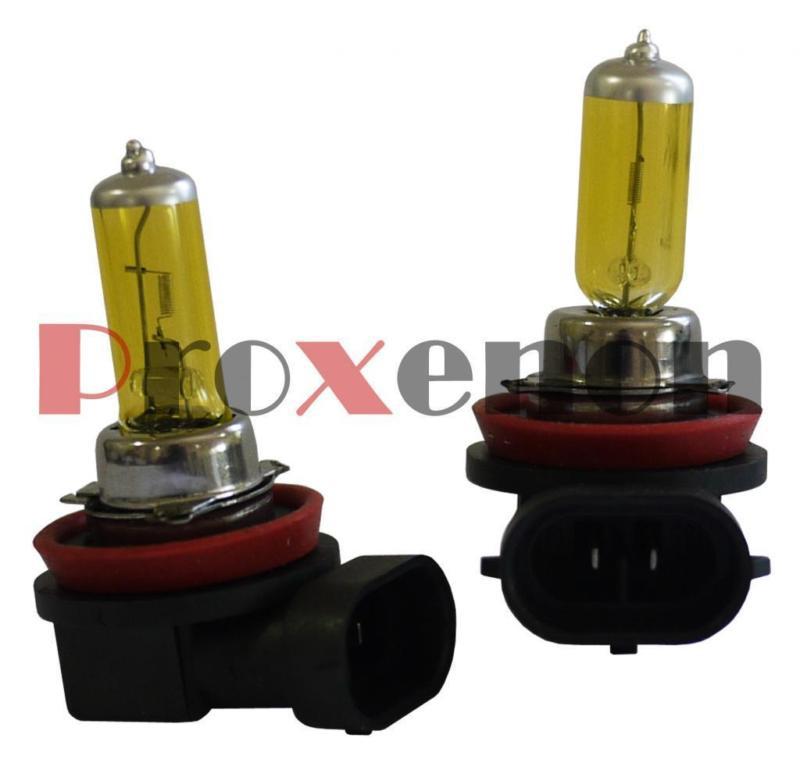 H11 super yellow xenon gas halogen auto headlight #ed4 pu30 bulbs for fog light