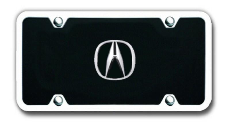 Acura chrome on black acrylic kit made in usa genuine