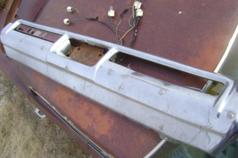 1972 72 chevy rear bumper solid impala caprice
