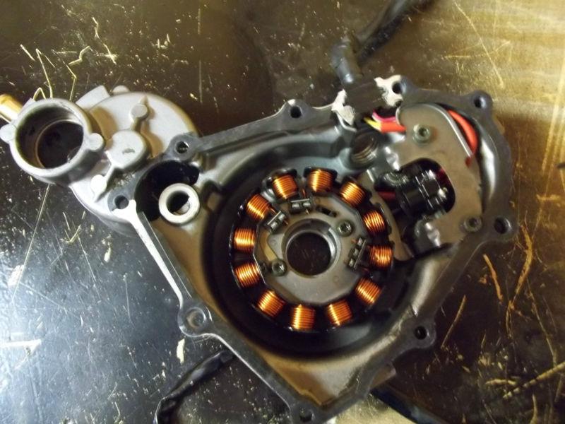 Yfz450 stator and side cover yfz 450