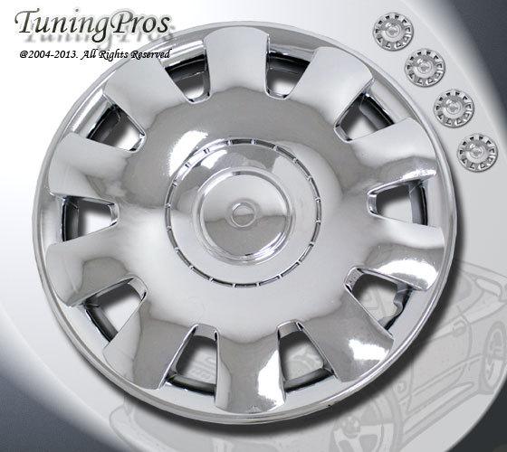 15" inch hubcap chrome wheel rim covers 4pcs, style code 032 15 inches hub caps