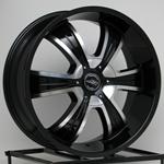 20 inch black rims wheels dodge ram 1500 truck durango dakota 5x5.5 5 lug ar894