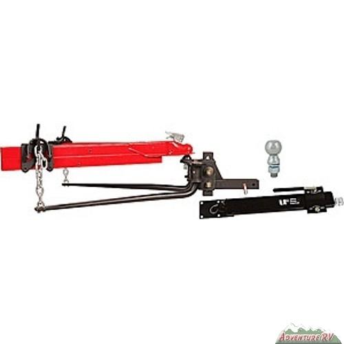 Ultra fab weight distribution distributing hitch 1000lbs w/ sway control & ball
