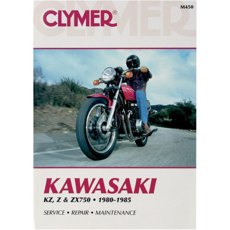 Clymer m450 repair service manual kawasaki kz, z, zx750 1980-1985