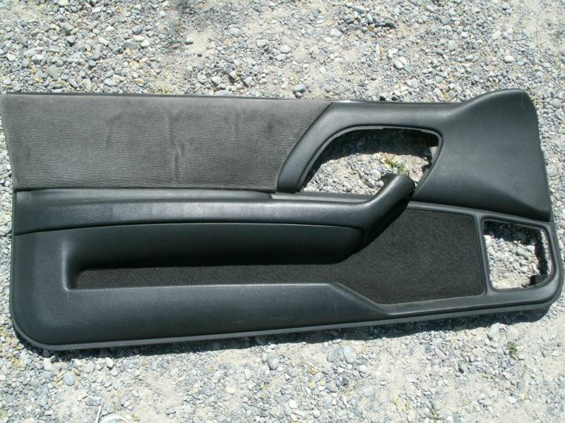 93-96 camaro z28 t-top l/h driver side door panel assembly - graphite