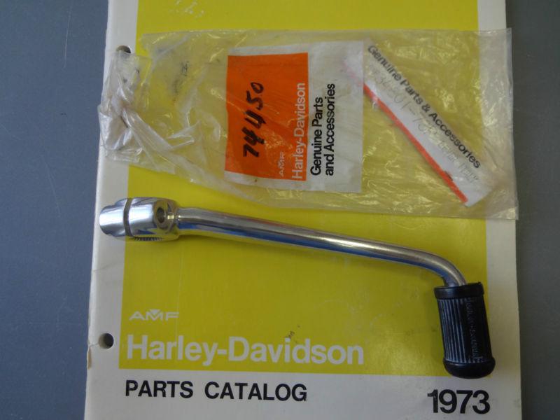 Nos oem aermacchi harley 34601-73p shift lever for 1973-75 x-90 amf