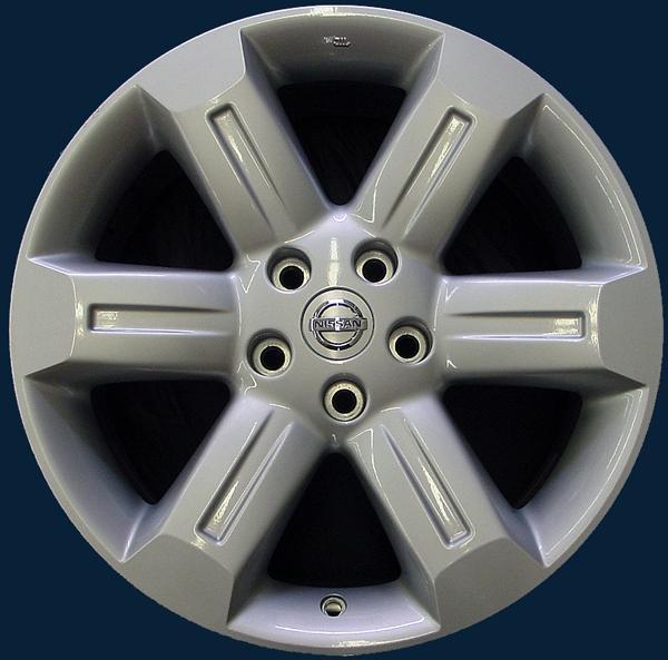 '06 07 nissan murano 18" 6 spoke 62465b aluminum wheel rim part # d0300cc21a