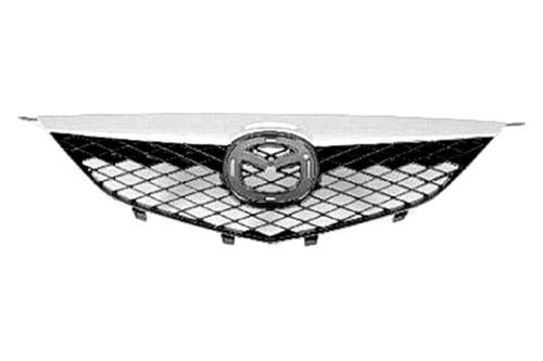 Replace ma1200166 - 2003 mazda 6 grille brand new car grill oe style