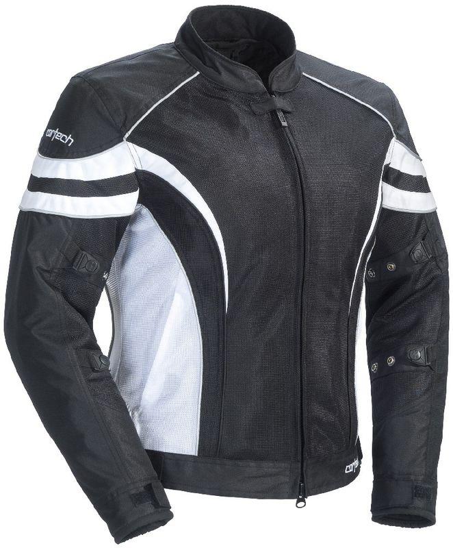 Cortech lrx air 2 black tall medium womens textile mesh motorcycle riding jacket