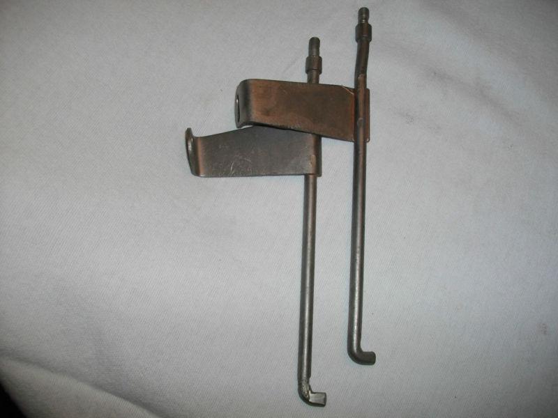 Harley panhead battery hold down rods