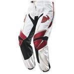  thor race phase motocross pants size 20 youth girls color white & maroon w/knee